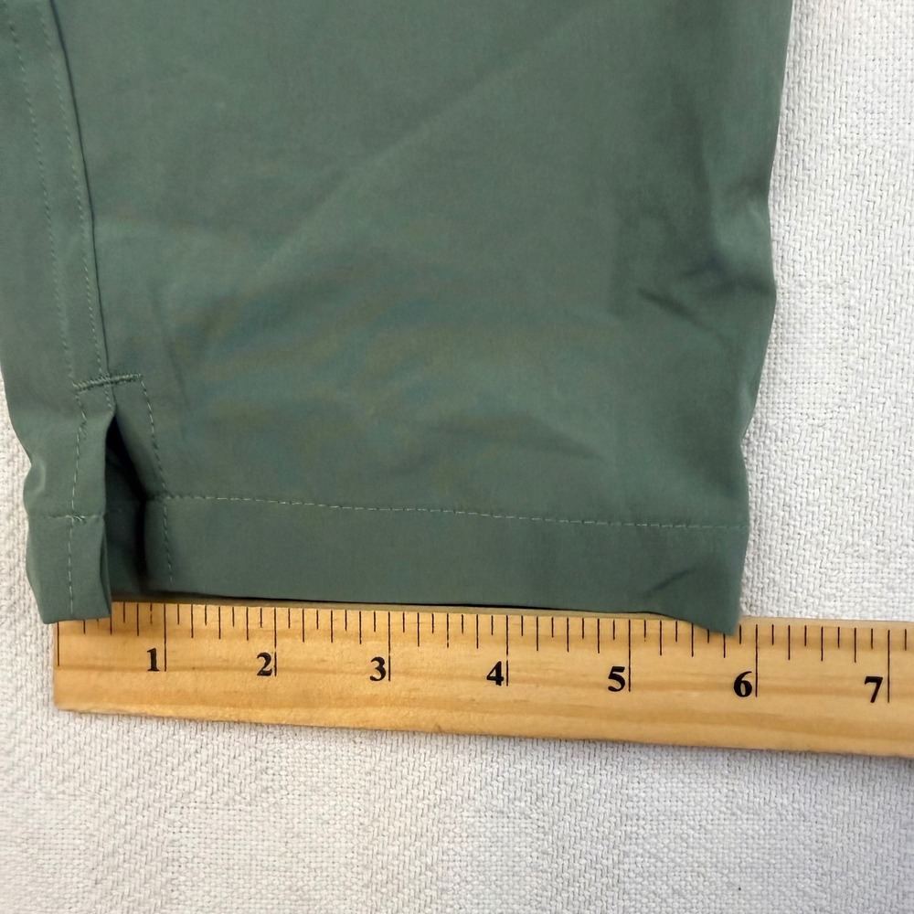 Eddie Bauer Women Medium Olive Green Horizon Pull On Hiking Pants Straight Leg - Picture 4 of 8